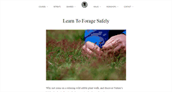 Desktop Screenshot of foragingcourses.com